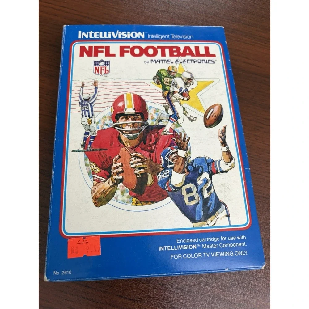 Intellivision NFL Football Game by Mattel Games